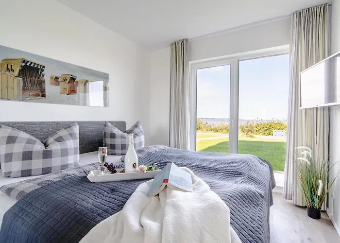 Lägenhet 3-zi-fewo Brigantine 33 By Seeblick Ferien Oro, Wasserblick,sauna Olpenitz