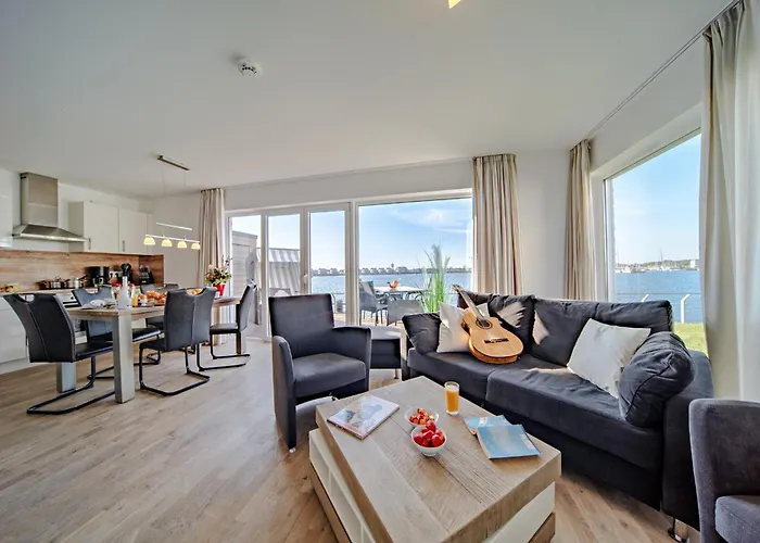 3-zi-fewo Brigantine 33 By Seeblick Ferien Oro, Wasserblick,sauna Lägenhet *